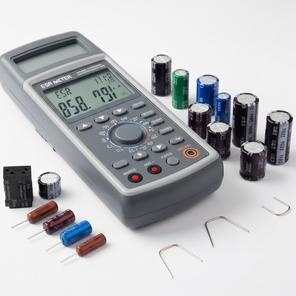 Test Capacitors (Optional but Recommended)