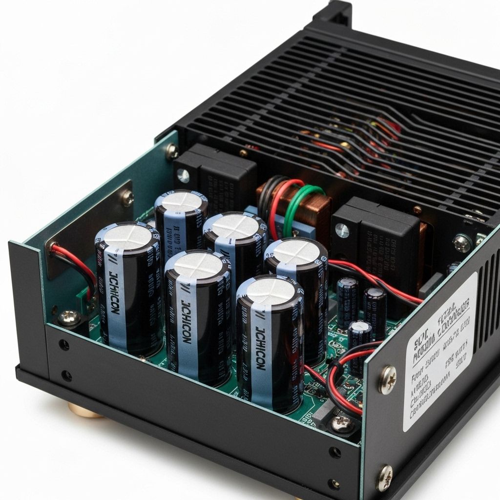 Install Premium 105°C Capacitors